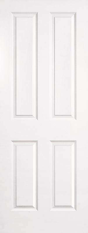 4 Panel Squaretop Smooth Bead & Cove