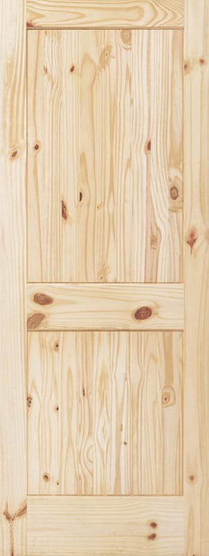 2 Panel Squaretop V-Groove